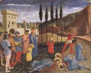 Fra Angelico St Cosmas och S: t Damianus halshugges